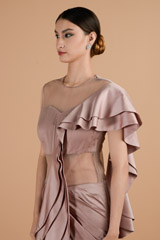 Ruffled Gown_DTR4380