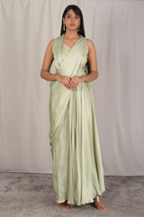 Draped Sareegown