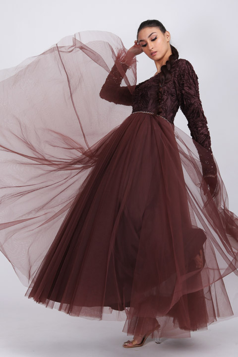 Brown Gown