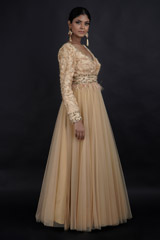 Peach Embellished Gown_DSC5752-Edit