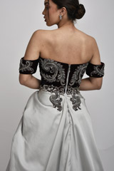 Grey Solita Gown_SUB7982