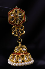 Honeycomb Kundan Choker SetIMG_0086