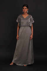 Grey Sky Mermaid Gown3440_video