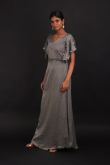 Grey Sky Mermaid GownIMG_6857