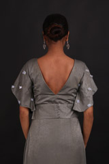 Grey Sky Mermaid GownIMG_6861