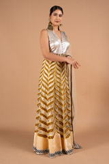 Gold Anarkali SetDSC02223