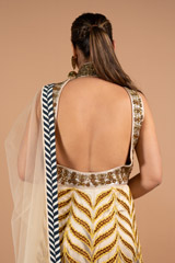 Gold Anarkali SetDSC02224