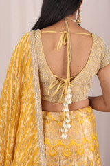 Mustard Banarasi LehengaIMG_5057