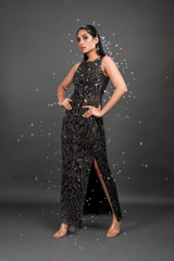 Black Embellished Gown_DSC4009-Edit