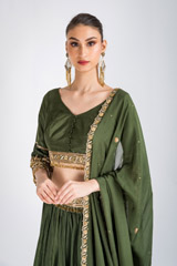 Green Embellished Lehenga_DSC4525-Edit