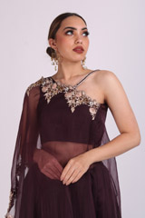 Purple Embellished Top Bottom SetIMG_0902