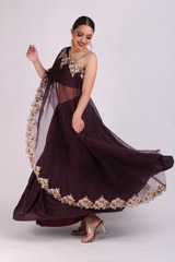 Purple Embellished Top Bottom SetIMG_0918