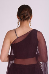 Purple Embellished Top Bottom SetIMG_0919