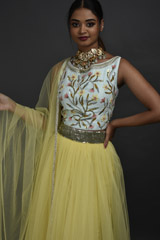 Yellow Embellished Lehenga_DSC5864