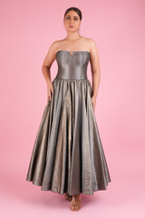 Metallic Taffeta GownDSC00070