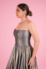 Metallic Taffeta GownDSC00075