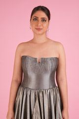 Metallic Taffeta GownDSC00076