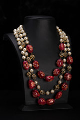 Pearl Multi String NecklaceIMG_0004