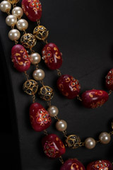 Pearl Multi String NecklaceIMG_0005