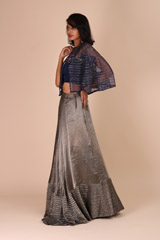 Grey Embroidered Top Bottom SetIMG_5080