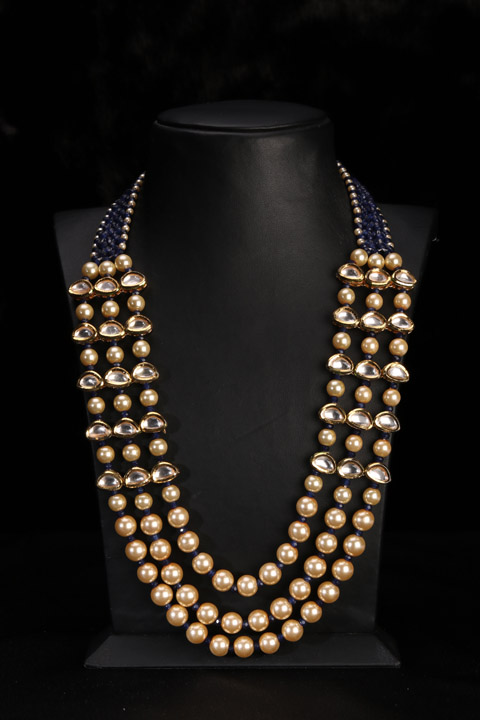 Kundan And Pearl Necklace