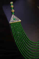 Green Mutli Layer Necklace