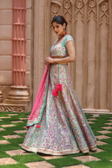 Multicolor Gotapatti LehengaIMG_0655