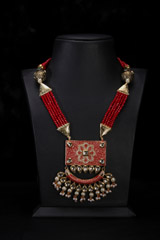 Square Pendant Necklace setIMG_0026