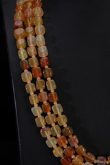 Orange Beaded NecklaceIMG_0384