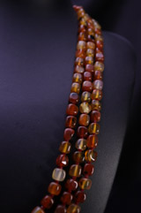 Rust Brown Multi Layer NecklaceIMG_9684
