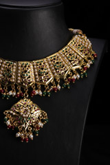 Antique Jadhau Necklace SetIMG_0905