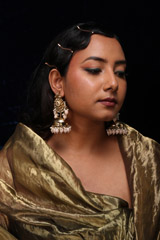 Kundan Pearls EarringsIMG_0668