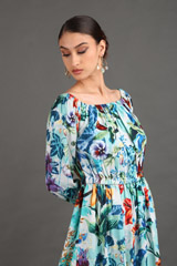 Light Blue Floral DressIMG_1699