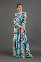 Light Blue Floral Dress