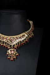 Jadhau Set With Red BeadsIMG_0931