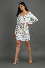 White Tie Up Dress3653_video