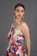 Mint Floral Maxi DressIMG_1474