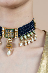 Blue Choker SetDSC09198