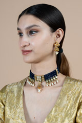 Blue Choker SetDSC09199