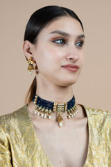 Blue Choker SetDSC09200