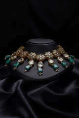 Emerald Green Kundan SetIMG_8237