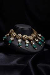 Emerald Green Kundan SetIMG_8241
