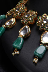 Emerald Green Kundan SetIMG_8250