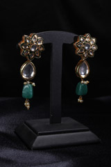 Emerald Green Kundan SetIMG_8253