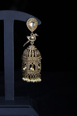 Pearl And Stone EarringsIMG_0591
