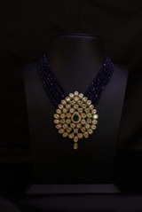 Blue Kundan Neklace SetIMG_9202