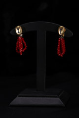 Maroon Beaded Necklace SetIMG_0014