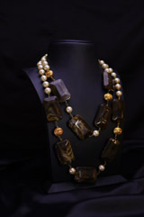 Brown Multi-Layer NecklaceIMG_9556