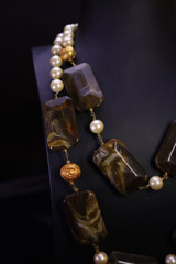 Brown Multi-Layer NecklaceIMG_9559