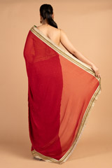 Red Georgette SareesDSC08999